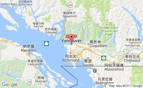 加拿大主要港口 温哥华港（vancouver,bc）