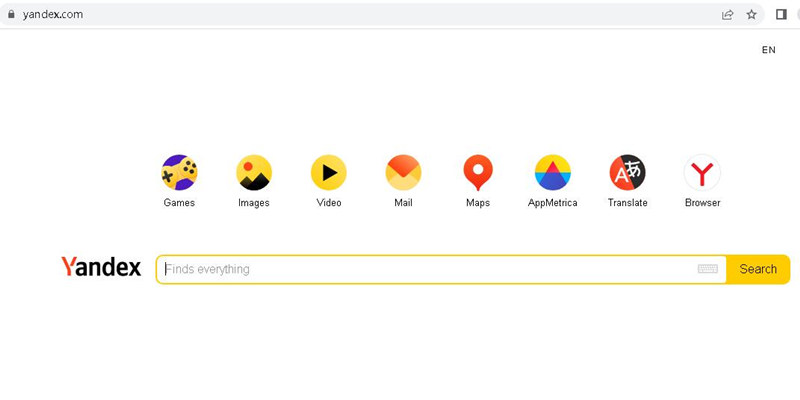 俄罗斯搜索Yandex