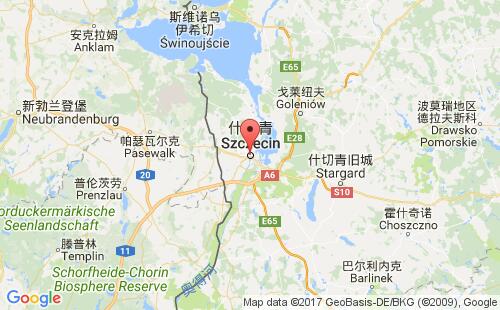 波兰主要港口 什切青港(szczecin)