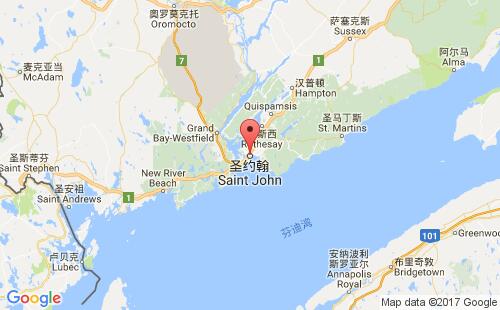 加拿大主要港口 圣约翰港（SAINT JOHN,NB）